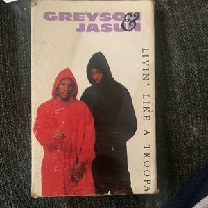Old school hip hop cassette